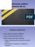 Projektovanje Asfaltne Mješavine BB 11s Prezentacija