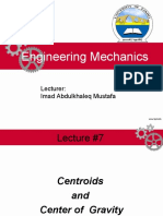 Engineering Mechanics: Lecturer: Imad Abdulkhaleq Mustafa