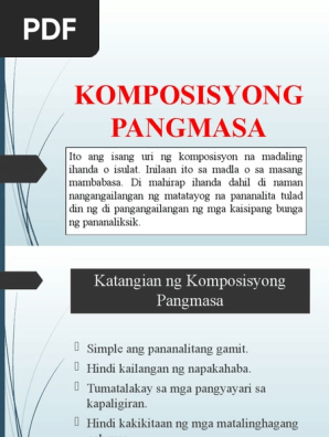 43+ Ano ang kahulugan ng pang masa info