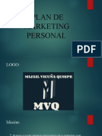 Plan de Marketing Personal