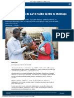 Burkina - Les 35 - 5 de Larlé Naaba Contre Le Chômage Des Jeunes