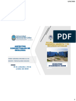 Clase 2 Aspectos Conceptuales de Geologia para 30092020 I PDF