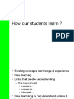 How Our Students Learn ?