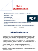 Unit 3 Political Environment1312670280