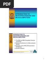 Introduction To Microprocessors and Microcomputers