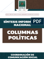 Síntesis Informativa Nacional: Columnas Políticas