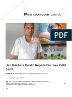 Dari Batubara Beralih Kepada Biomass Pellet Sawit - Sawit Indonesia Online