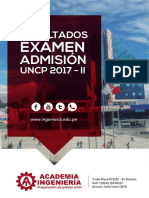 RESULTADOS EXAMEN ADMISIÓN 2017-II - PDF WEBFINAL PDF