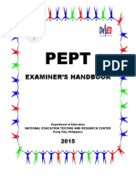 Examiner'S Handbook: National Education Testing and Research Center