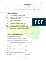 5.9 - Ficha de Trabalho - Passive Voice