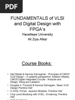 Fundamentals of Vlsi and Digital Design With FPGA's: Hacettepe University Ali Ziya Alkar