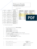 Ficha Ingles 8 Ano Present Simple PDF