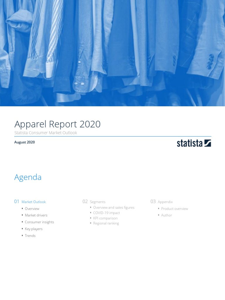 Apparel Report 2020 Picture Always Blue, Accent Color 1 PDF