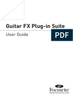 Guitar FX Plug-In Suite: User Guide