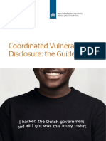Coordinated Vulnerability Disclosure: The Guideline