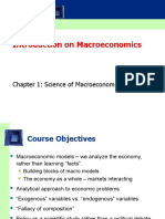 Introduction On Macroeconomics: Chapter 1: Science of Macroeconomics, Mankiw