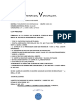 Estado de resultados y cedula IVA caso Rayo SA