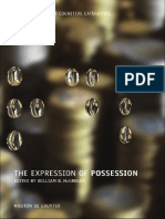 (the Expression of Cognitive Categories) William B. McGregor, William B. McGregor-The Expression of Possession -De Gruyter Mouton (2009)