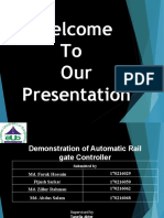 Automatic Rail Gate Controller Demo