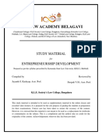 Entrepreneurship Development PDF