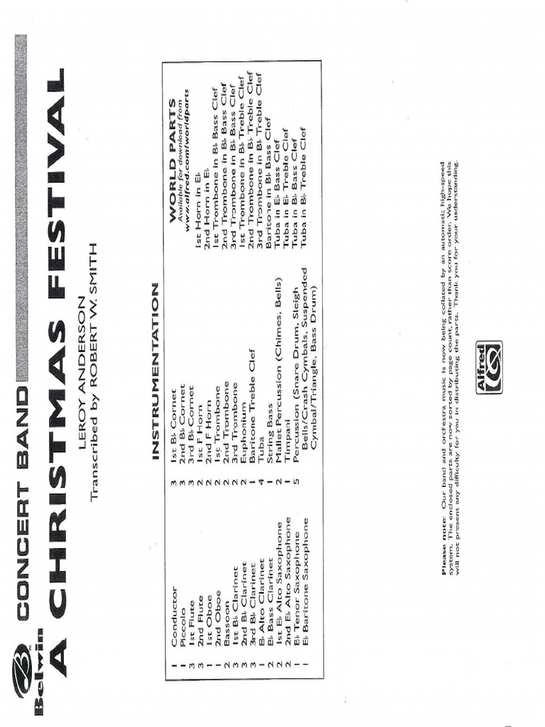 Christmas Festival (R. W. Smith) PDF PDF