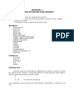 Properties of Carboxylic Acids & Esters