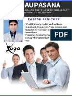 Yoga Upasana - Rajesh Panicker (Profile)