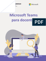 Manual Teams Docentes 2020