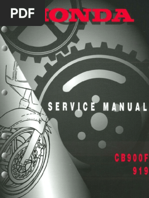 Honda Cb900 F Hornet 02-03 Service Manual Eng by Mosue | PDF