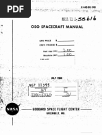 OSO Spacecraft Manual