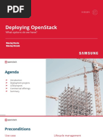 Deploying Openstack: What Options Do We Have?