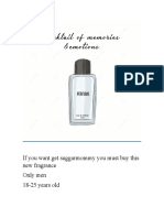 Perfume Advertisement