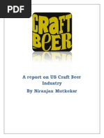 Download Report on Craft Beer Industry in USA by Nin Mutkekar SN48852989 doc pdf