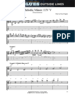 Melodic Minor: I IV V: Demonstration