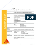 Aditivo Adherente Especificaciones Tecnica PDF