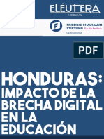 REPORTE: Impacto de Brecha Digital en La Educación en Honduras