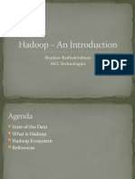Hadoop - An Introduction