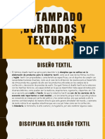 Estampado, Bordados y Texturas