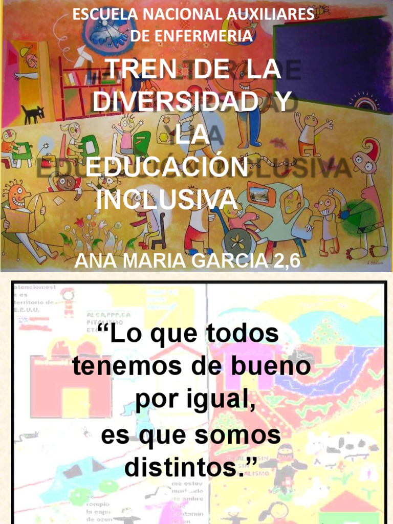 Inclusión y Diversidad en la Educación | PDF | Invalidez | Inclusión ...