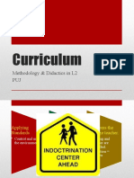 Curriculum: Methodology & Didactics in L2 PUJ