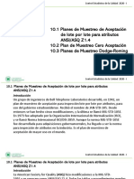 Sem 11 - Planes de Muestreo ANSI - ASQ Z1.4