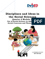 Disciplines and Ideas in The Social Sciences: Quarter 2 Module 9