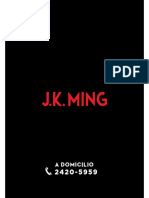 Menu a Domicilio - 07-08- 2020 - JK Ming