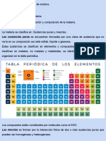 Clasificacion de La Materia