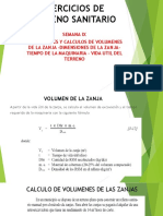 Semana Ix-Ejercicios de Calculo de Volumen de Zanjas PDF