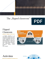 The Flipped Classroom" Strategy