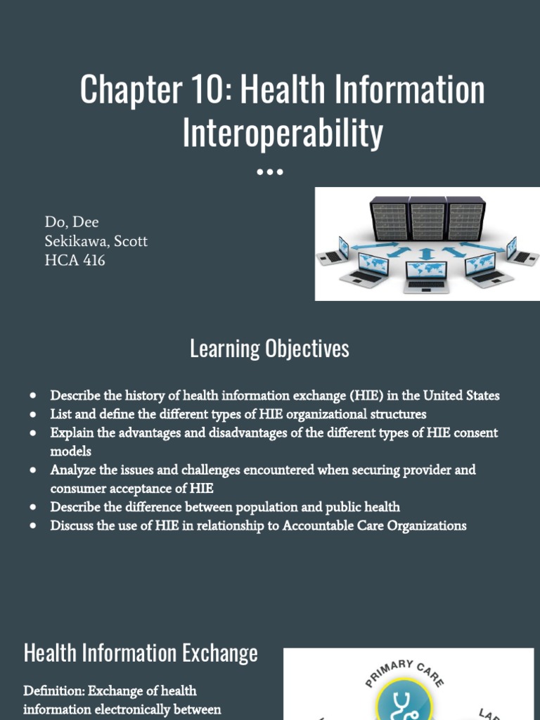 Health Information Exchange Overview | PDF | Health Informatics ...