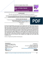 Faktor Yang Berhubungan Dengan Sasaran Penerapan Patient Safety Perawat Ruang Inap RSUD Lamadukelleng 2020 PDF