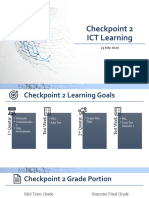 Checkpoint 2 ICT Learning: 23 July 2020