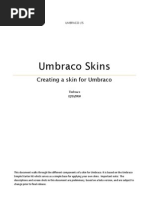 Umbraco - Web Developer Skinning Documentation